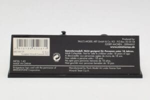 Minardi Cosworth PS03 #19 G. Bruni F1 2003 Minichamps 1:43 400030139 Diecast — photo 4 of 5