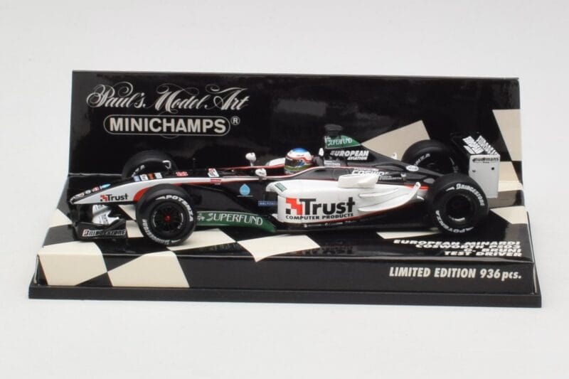 Minardi Cosworth PS03 #19 G. Bruni F1 2003 Minichamps 1:43 400030139 Diecast