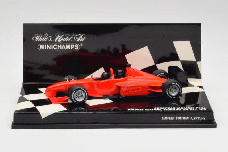 Minardi F1X2 Fiorano Test 2002 Minichamps 1:43 400020510 Diecast