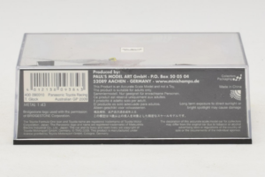 Toyota TF109 #10 T. Glock Panasonic Toyota Racing Australian GP 2009 Minichamps 1:43 400090010 Diecast — photo 5 of 5