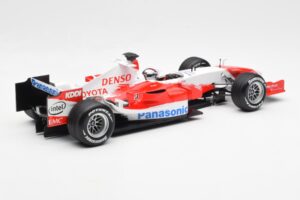 Toyota TF106 Panasonic Toyota Racing J. Trulli F1 Presentation 2006 Minichamps 1:18 AM59554H Diecast — photo 2 of 6
