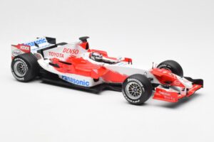 Toyota TF106 Panasonic Toyota Racing J. Trulli F1 Presentation 2006 Minichamps 1:18 AM59554H Diecast — photo 4 of 6