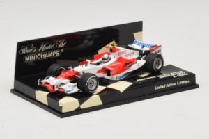 Toyota J. Trulli Panasonic Toyota Racing Showcar F1 2007 Minichamps 1:43 400070082 Diecast — photo 2 of 5