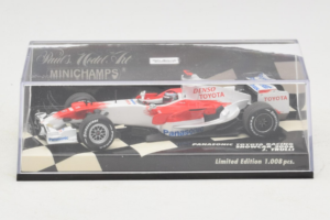 Toyota TF108 #9 J. Trulli Panasonic Toyota Racing Showcar F1 2008 Minichamps 1:43 400080081 Diecast — photo 4 of 5