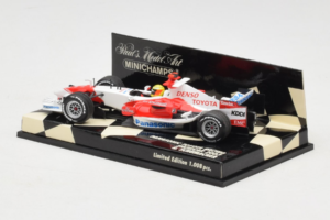 Toyota TF107 Panasonic #11 R. Schumacher Panasonic Toyota Racing Showcar 2007 Minichamps 1:43 400070081 Diecast — photo 3 of 5