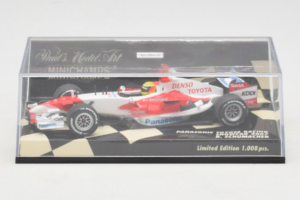 Toyota TF107 Panasonic #11 R. Schumacher Panasonic Toyota Racing Showcar 2007 Minichamps 1:43 400070081 Diecast — photo 5 of 5