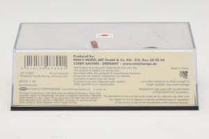 Panasonic Toyota Racing TF107 R. Schumacher F1 Showcar 2007 Minichamps 1:43 403070081 Diecast — photo 4 of 5