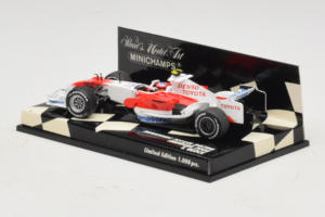 Toyota T. Glock Panasonic Toyota Racing Showcar F1 2008 Minichamps 1:43 400080082 Diecast — photo 3 of 5