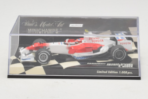 Toyota T. Glock Panasonic Toyota Racing Showcar F1 2008 Minichamps 1:43 400080082 Diecast — photo 5 of 5