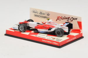 Panasonic Toyota Racing TF108 T. Glock F1 Showcar 2008 Minichamps 1:43 403080082 Diecast — photo 3 of 5