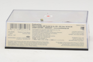 Panasonic Toyota Racing TF108 T. Glock F1 Showcar 2008 Minichamps 1:43 403080082 Diecast — photo 4 of 5