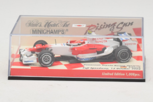Panasonic Toyota Racing TF108 T. Glock F1 Showcar 2008 Minichamps 1:43 403080082 Diecast — photo 5 of 5