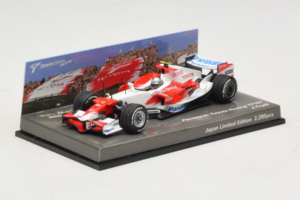 Toyota TF107 #12 J. Trulli Panasonic Toyota Racing Showcar F1 2007 Minichamps 1:43 AM60129 Diecast — photo 2 of 6