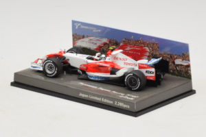 Toyota TF107 #12 J. Trulli Panasonic Toyota Racing Showcar F1 2007 Minichamps 1:43 AM60129 Diecast — photo 3 of 6