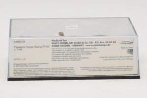 Toyota TF107 #12 J. Trulli Panasonic Toyota Racing Showcar F1 2007 Minichamps 1:43 AM60129 Diecast — photo 5 of 6