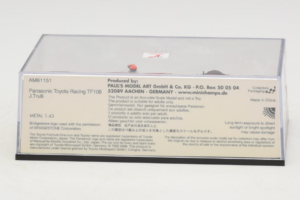 Toyota TF108 #12 J. Trulli Panasonic Toyota Racing F1 2008 Minichamps 1:43 AM61151 Diecast — photo 5 of 6