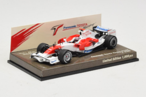 Toyota TF108 Panasonic #12 J. Trulli F1 2008 Minichamps 1:43 AM611513 Diecast — photo 2 of 5