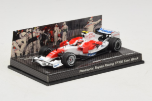 Toyota TF108 #17 T. Glock Panasonic Toyota Racing F1 2008 Minichamps 1:43 AM61152 Diecast — photo 2 of 6