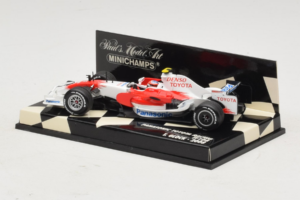 Toyota TF108 #11 T. Glock Panasonic Toyota Racing F1 2008 Minichamps 1:43 400080012 Diecast — photo 3 of 5