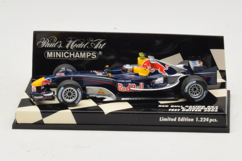 Red Bull Racing RB2 R. Doornbos Test Driver F1 2006 Minichamps 1:43 400060037 Diecast