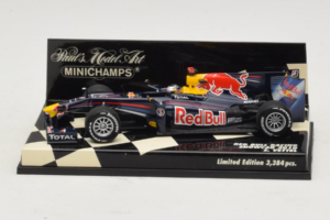 Red Bull Racing RB6 S. Vettel F1 Showcar 2010 Minichamps 1:43 400100075 Diecast