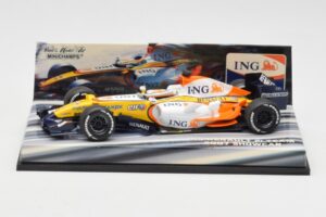 Renault R27 G. Fisichella / H. Kovalainen Showcar 2007 Minichamps 1:43 403070172 Diecast