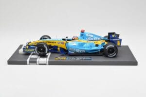 Renault F1 Team R25 #5 F. Alonso 3rd Place Brazil GP 2005 World Champion Minichamps 1:18 117051705 Diecast