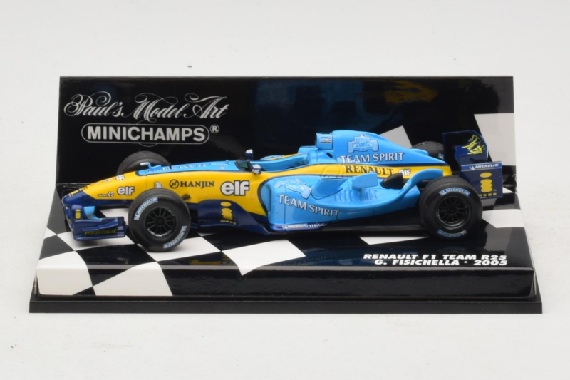 Renault R25 #6 G. Fisichella F1 2005 Minichamps 1:43 400050006 Diecast