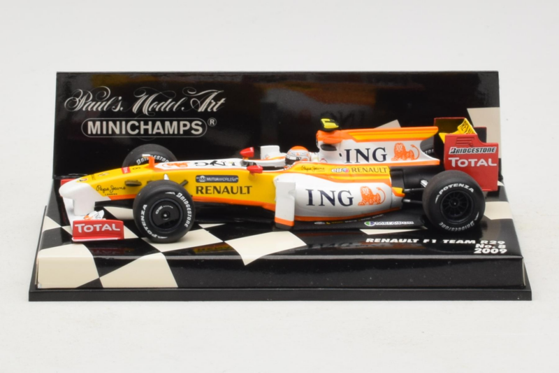 Renault R29 #8 N. Piquet Jr. F1 2009 Minichamps 1:43 400090008 Diecast
