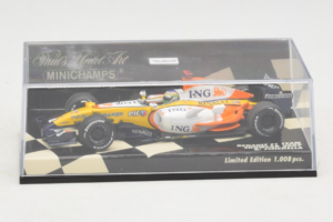 Renault R27 #3 G. Fisichella Renault F1 Team Showcar 2007 Minichamps 1:43 400070073 Diecast — photo 4 of 5