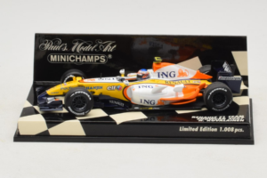 Renault R27 #4 H. Kovalainen Renault F1 Team Showcar 2007 Minichamps 1:43 400070074 Diecast