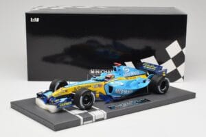 Renault R25 #5 F. Alonso San Marino GP Winner 2005 Minichamps 1:18 117050405 Resin — photo 7 of 7
