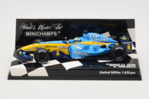 Renault R25 #6 G. Fisichella Renault F1 Team Showcar 2005 Minichamps 1:43 400050076 Diecast