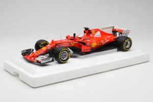 Scuderia Ferrari SF70H #5 S. Vettel Winner Australian GP 2017 End of Race BBR 1:18 BBR181705-E Diecast