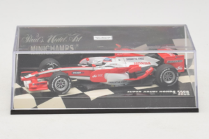 Super Aguri SA08 Honda #18 T. Sato F1 2008 Minichamps 1:43 400080018 Diecast — photo 4 of 5