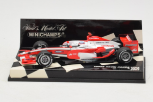 Super Aguri SA08 Honda #18 T. Sato F1 2008 Minichamps 1:43 400080018 Diecast