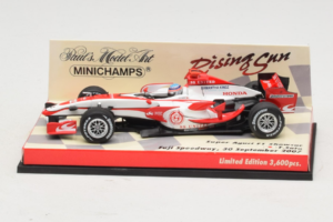 Super Aguri SA07 T. Sato F1 Showcar 2007 Minichamps 1:43 403080092 Diecast