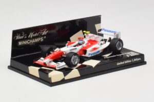 Toyota TF104 Panasonic Racing #0 R. Zonta 3rd Driver 2004 Minichamps 1:43 400040038 Diecast — photo 2 of 5