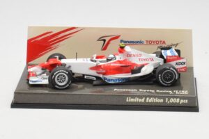 Toyota TF108 Showcar J. Trulli 2008 Minichamps 1:43 AM601297 Diecast