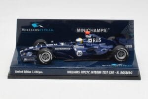 Williams FW27C N. Rosberg F1 Test 2005 Minichamps 1:43 400050110 Diecast