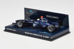 Williams FW27C BMW #7 M. Webber Test Car F1 2005 Minichamps 1:43 400050109 Diecast — photo 3 of 5