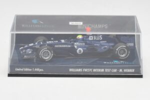 Williams FW27C BMW #7 M. Webber Test Car F1 2005 Minichamps 1:43 400050109 Diecast — photo 5 of 5