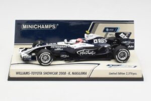Williams FW30 K. Nakajima F1 Showcar Version 1 2008 Minichamps 1:43 400080078 Diecast