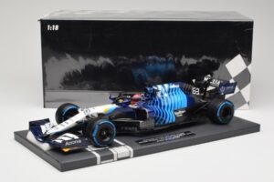 Williams FW43B Mercedes #63 G. Russell Belgian GP 2021 Minichamps 1:18 117211363 Resin — photo 7 of 7