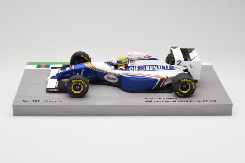 Williams Renault FW16 #2 A. Senna Pacific GP 1994 Minichamps 1:18 543941802 Diecast