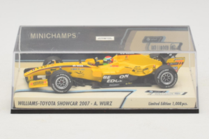 Williams FW29 Toyota A. Wurz Williams F1 Team Showcar 2007 Minichamps 1:43 400070087 Diecast — photo 4 of 5