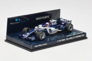 Williams FW28 Toyota K. Nakajima F1 Test Debut 2006 Minichamps 1:43 400060135 Diecast — photo 2 of 6