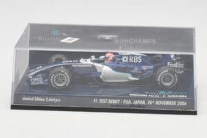 Williams FW28 Toyota K. Nakajima F1 Test Debut 2006 Minichamps 1:43 400060135 Diecast — photo 6 of 6