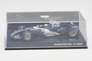Williams FW28 Toyota #7 M. Webber F1 2006 Minichamps 1:43 400060009 Diecast — photo 5 of 5