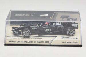 Williams Toyota FW29B K. Nakajima Jerez Test 14 January 2008 Minichamps 1:43 400080108 Diecast — photo 5 of 5